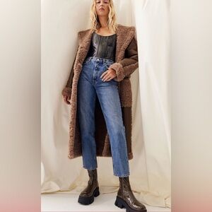 ALDO GRANDSOLE patent lug sole Platform ankle boots size‎ 10 brand new